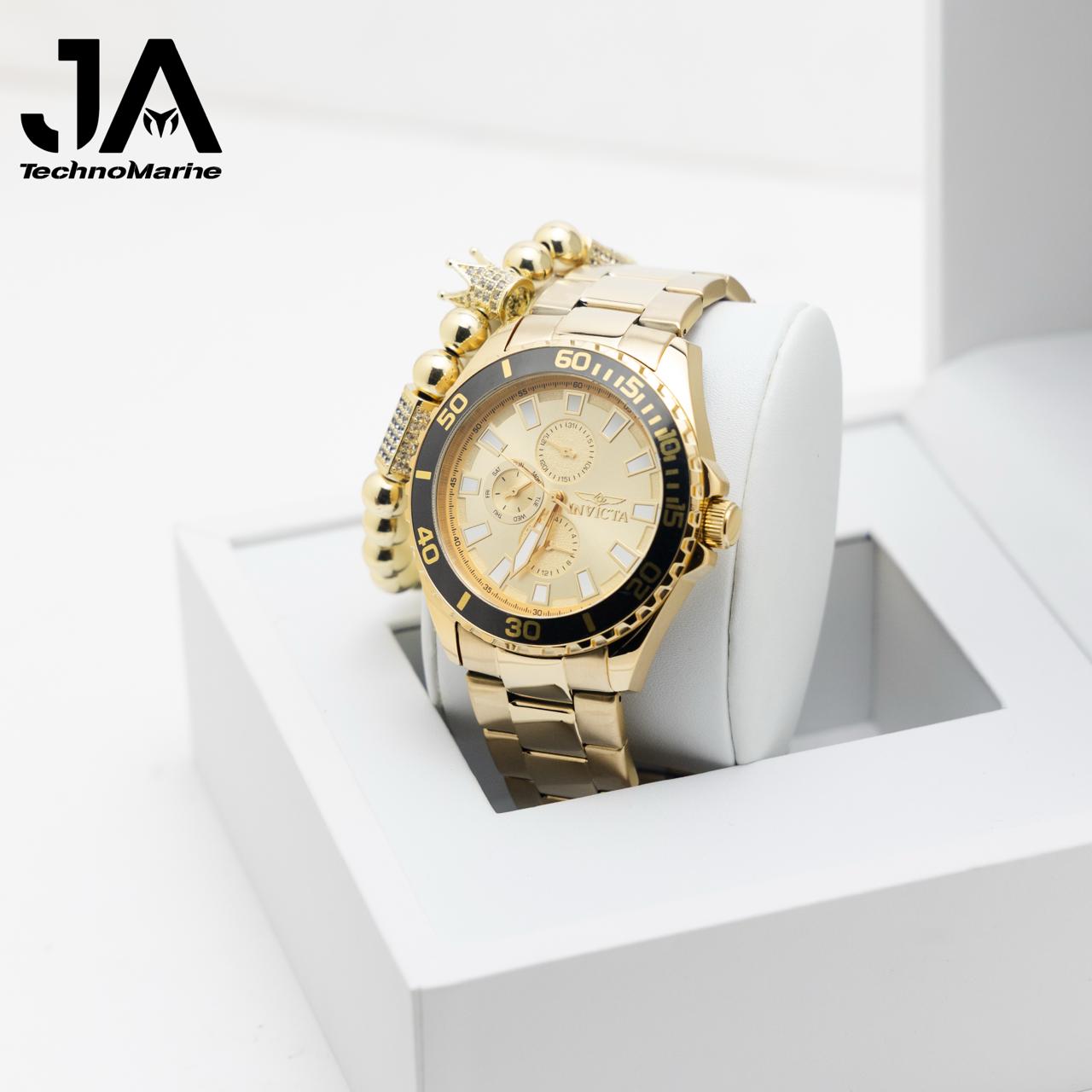 Invicta Pro Diver Ironwave Men's Watch - 46mm, Gold