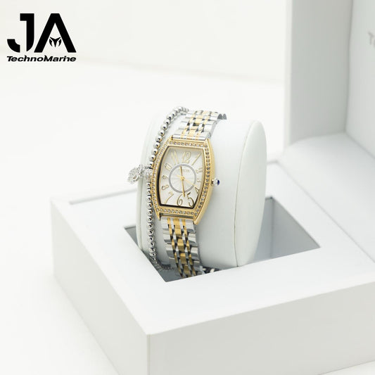 Invicta Wildflower Petal Women's Watch - 29mm, Gold and Steel