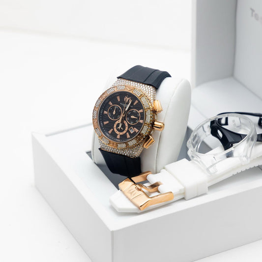 Cruise Star Rose Gold &amp; Black Dial &amp; Swiss Movement Custom