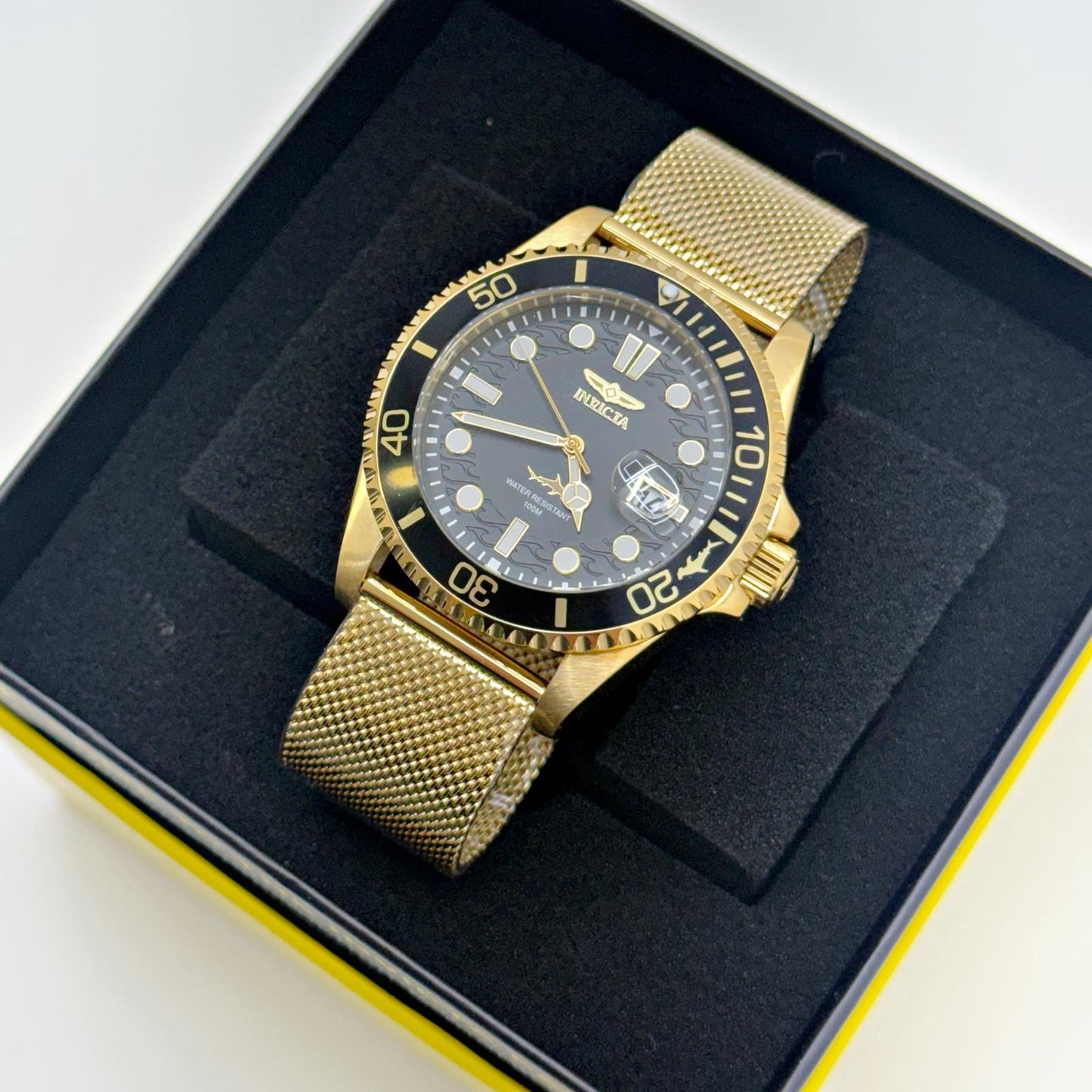 Invicta Pro Diver Men's Watch - 43mm, Gold