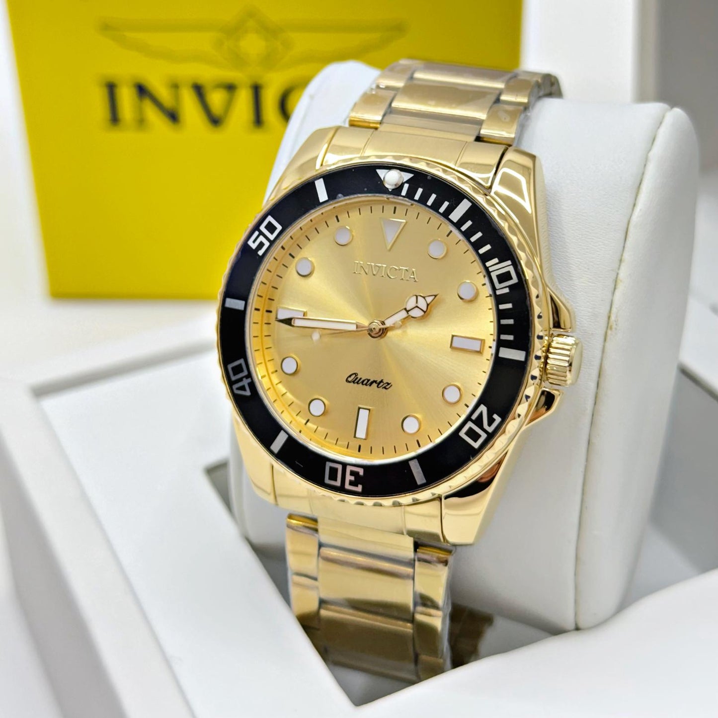 Invicta Pro Diver Men's Watch - 42mm, Gold 