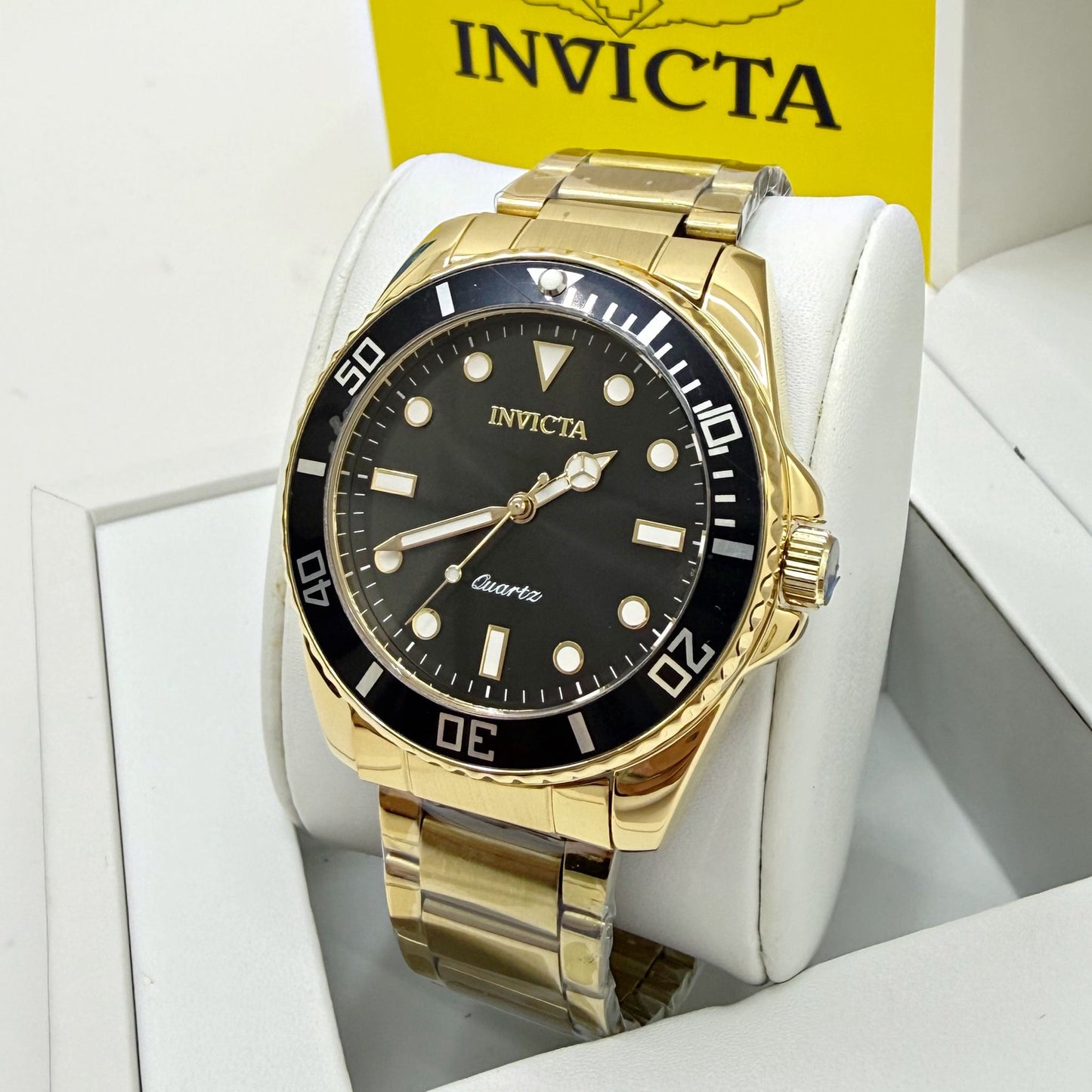Invicta Pro Diver Men's Watch - 42mm, Gold 