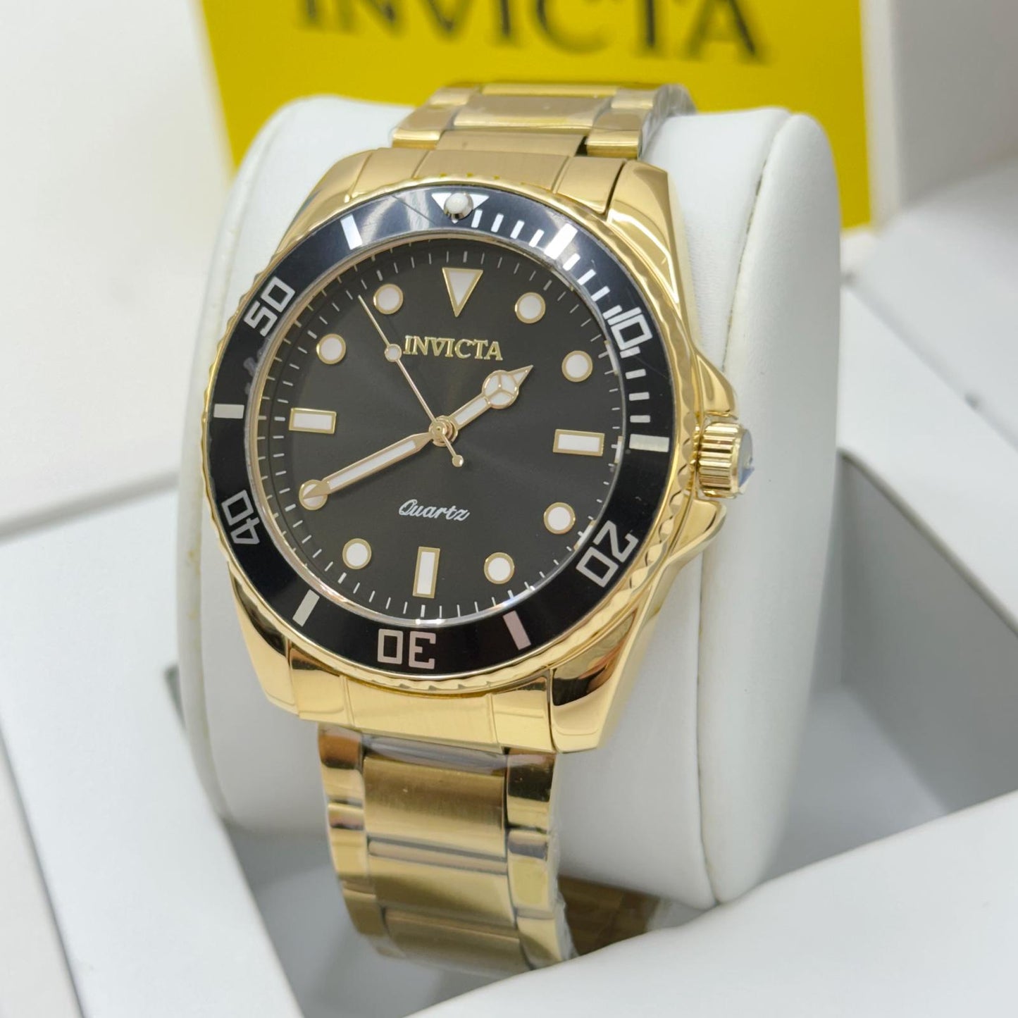 Invicta Pro Diver Men's Watch - 42mm, Gold 
