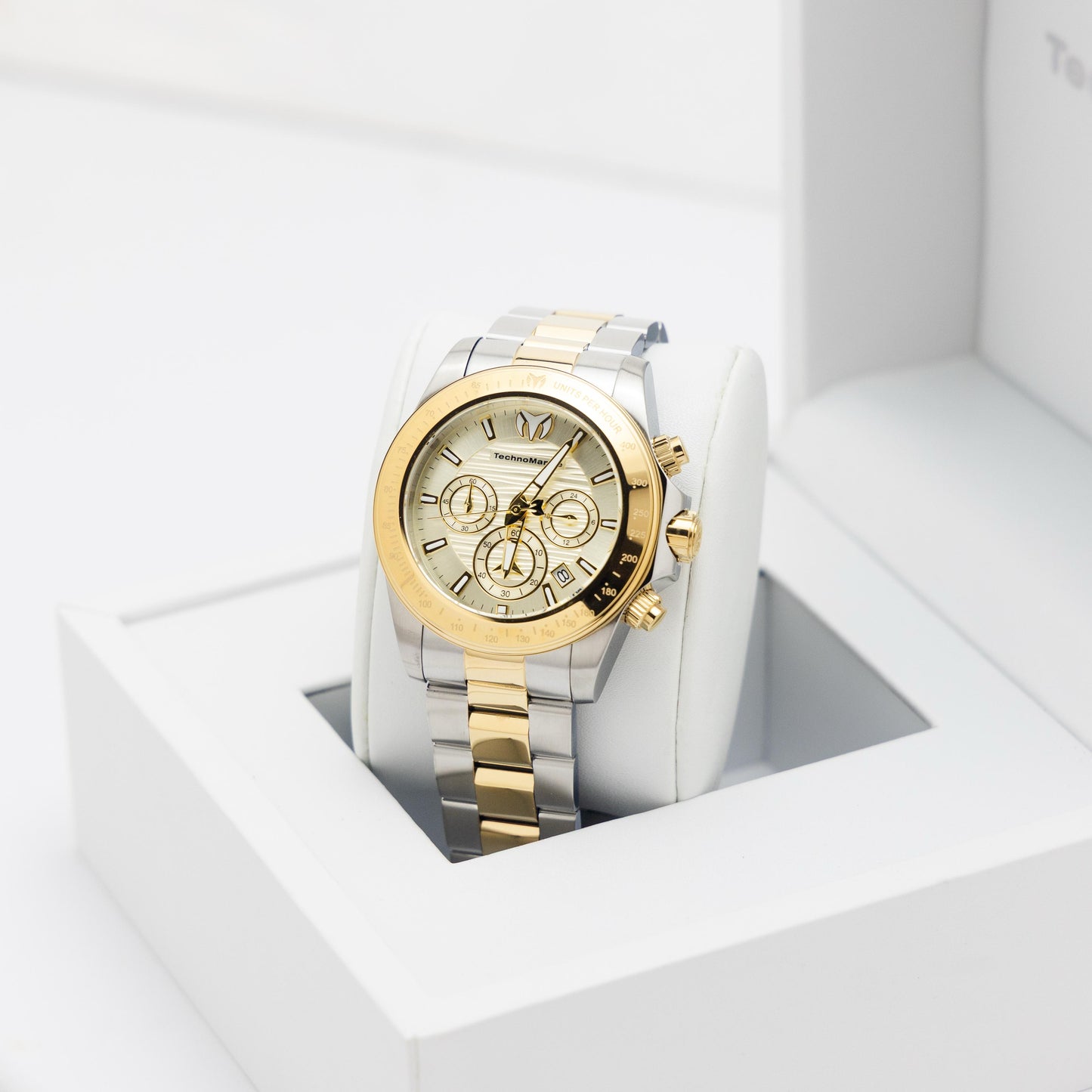 TechnoMarine Manta Ray Men's Watch - 42mm, Gold, Steel