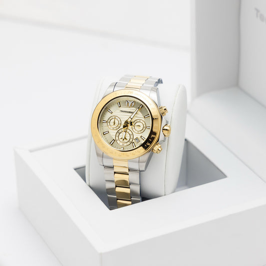 TechnoMarine Manta Ray Men's Watch - 42mm, Gold, Steel