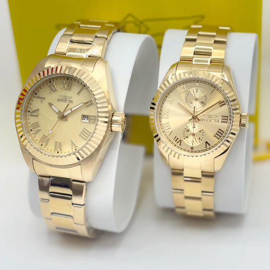 Invicta Specialty Belmont Women's Watch - 36mm, Gold,Invicta ANGEL Watch - 40mm, Gold