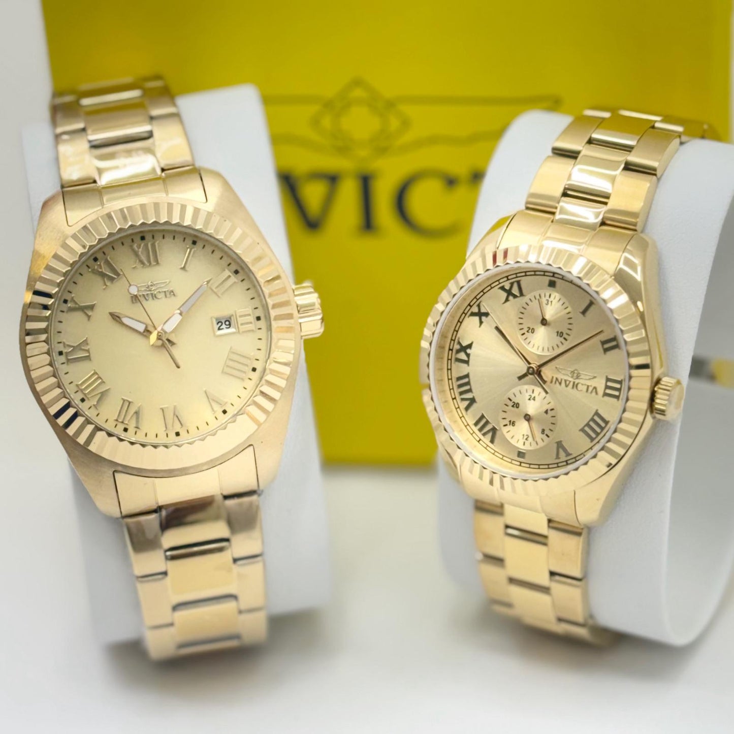 Invicta Specialty Belmont Women's Watch - 36mm, Gold,Invicta ANGEL Watch - 40mm, Gold
