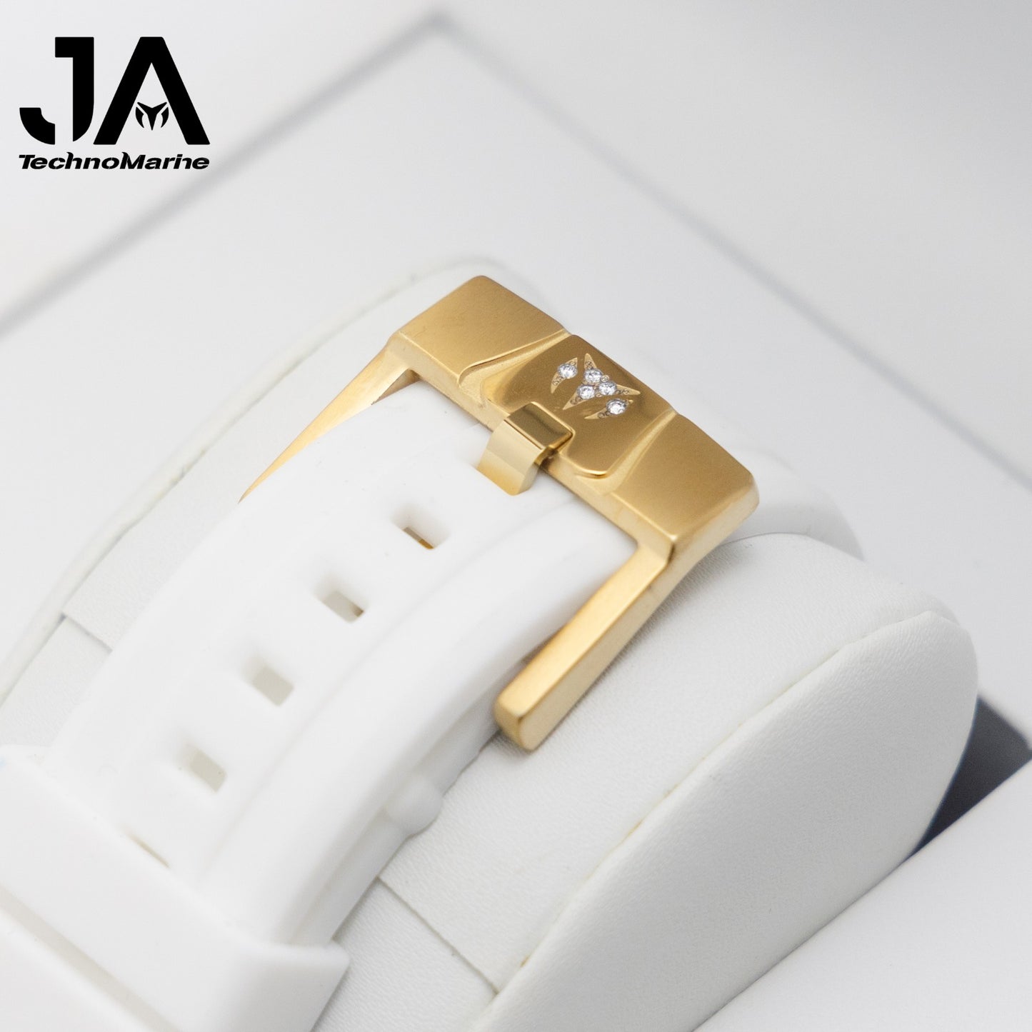 TechnoMarine Custom Cruise Glitz Men's Watch  45mm, Diamond Botones y Una Hebilla Custom