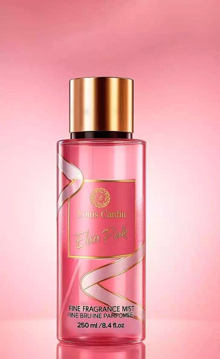 Fine Fragrance Mist Louis Cardin Elixir Pink 8.4oz