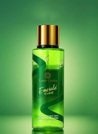 Fine Fragrance Mist Louis Cardin Emerald Exclusif Green 8.4oz