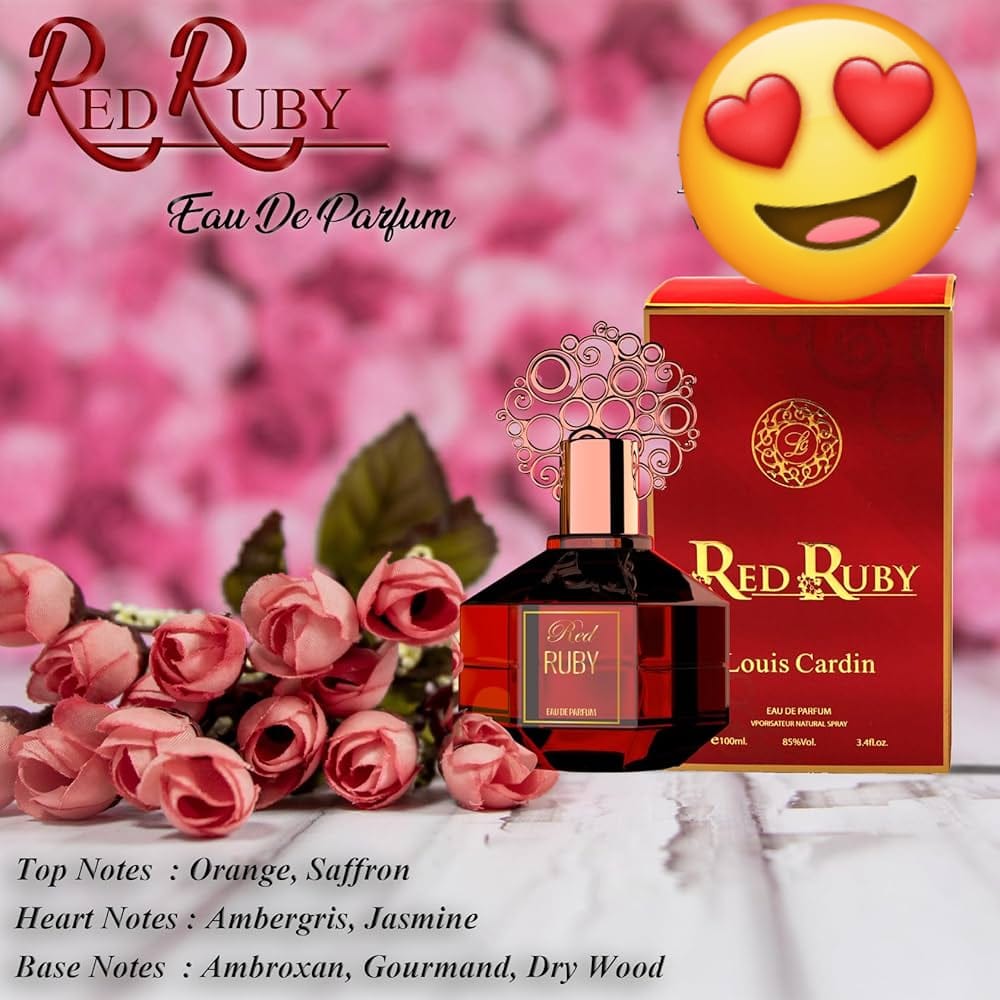 Red Ruby Louis Cardin para Hombres y Mujeres