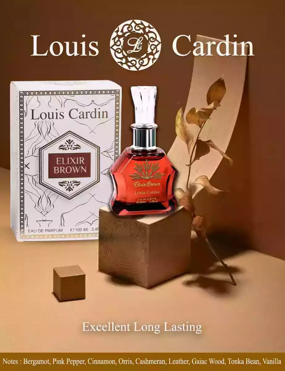 Elixir Brown Louis Cardin para Hombres