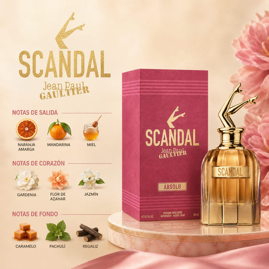 Scandal ABSOLU Jean Paul Gaultier Eau de Parfum 2.7oz