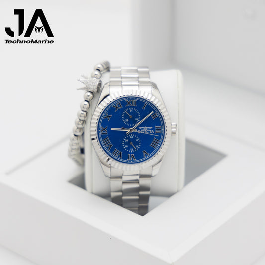 Invicta Specialty Men's Watch Bundle - 43mm, Steel Una Pulsera Gratis