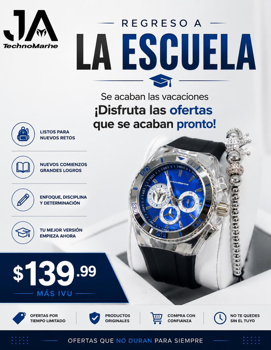Technomarine Men's 46 MM  Cruise California Men's StainlessSteel Quartz Watch with Silicone Strap, Black