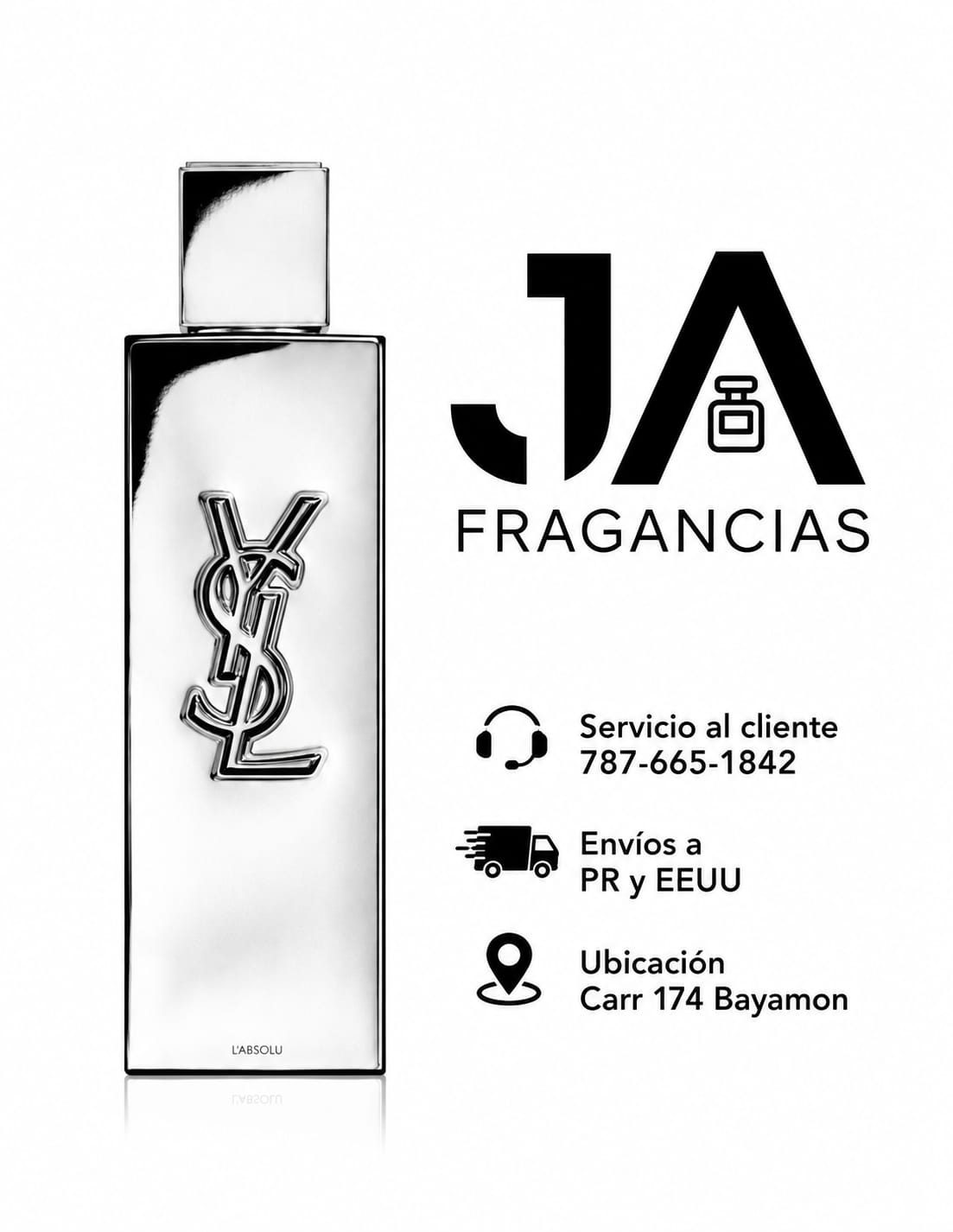 MYSLF L’Absolu de Yves Saint Laurent for men 3.3oz 5 % Descuento Adicional
