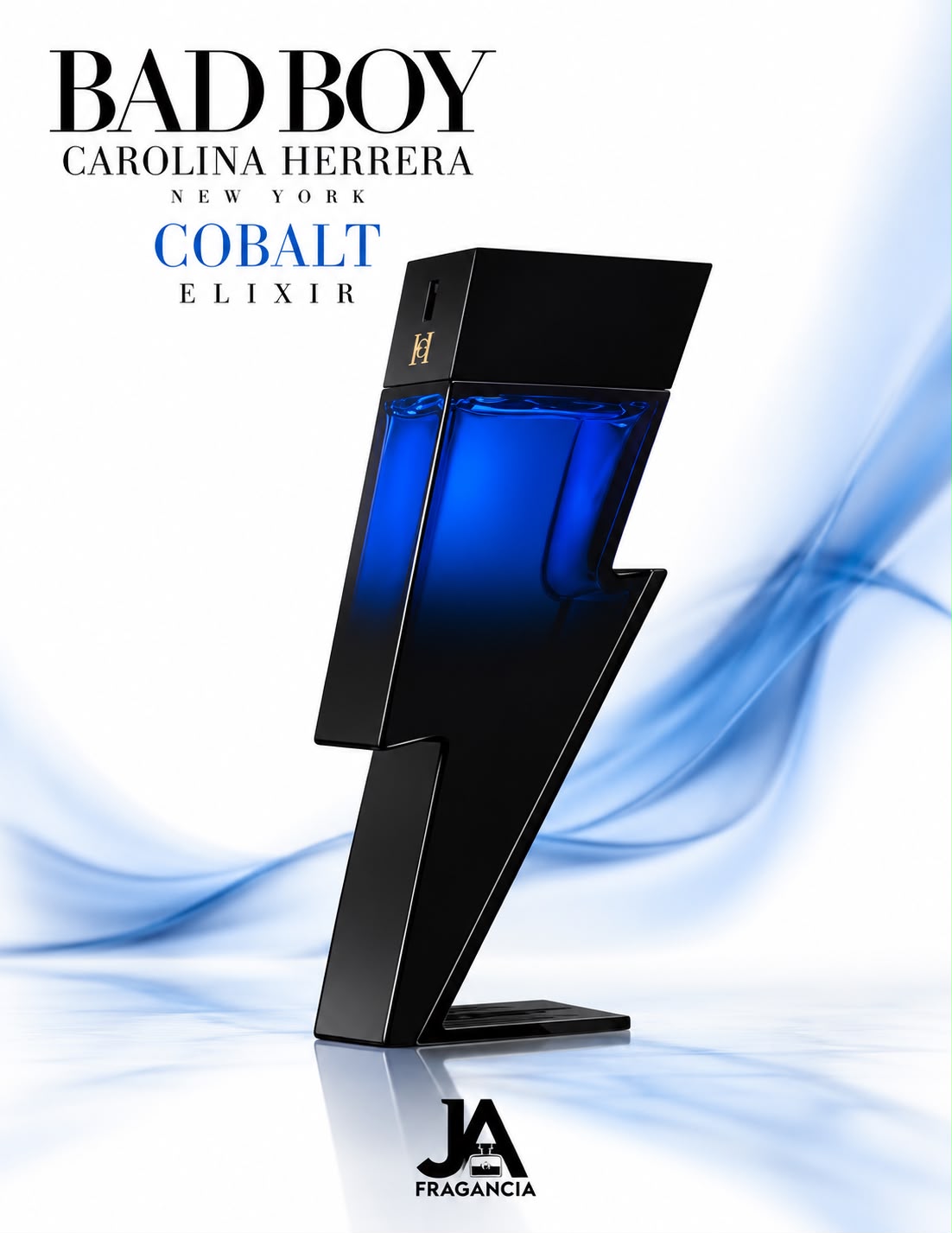 BAD BOY COBALT ELIXIR EAU DE PARFUM 3.4OZ 5% DE DESCUENTO ADICIONAL