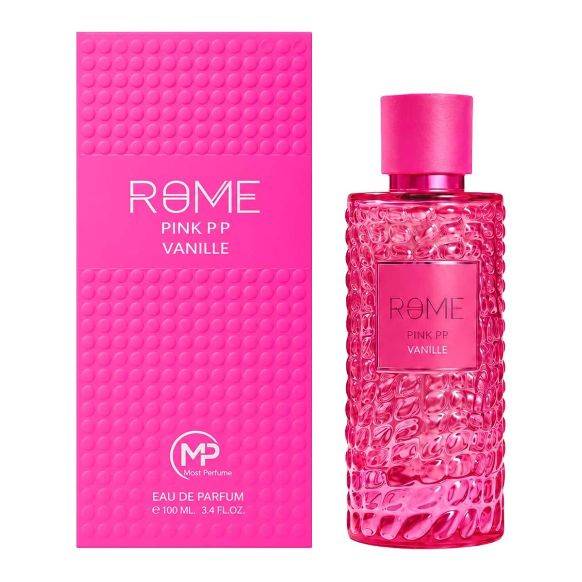 Rome Pink P P Vanille Eau De Parfum Mast Perfume Bharara 3.4oz + 5% De Descuento Adicional