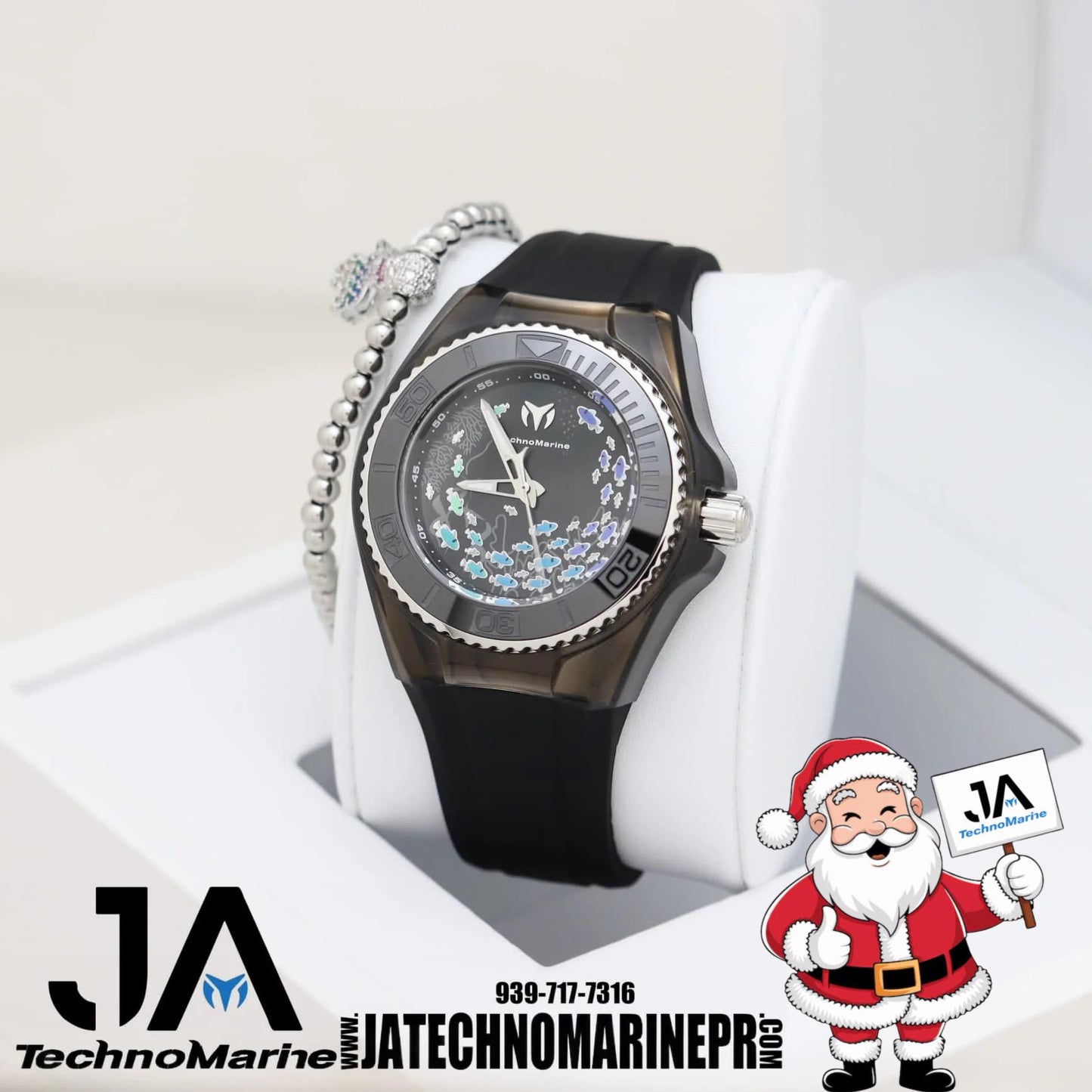 Technomarine Women's Cruise Dream  Quartz Watch, Black