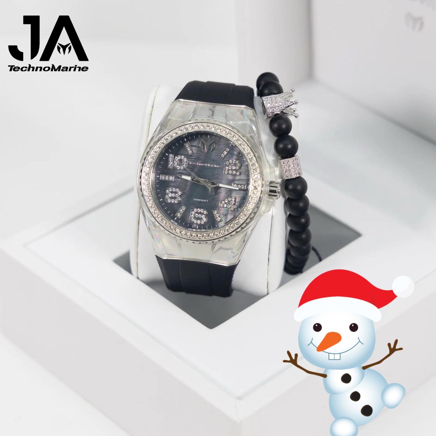 Technomarine Cruise Monogram 45mm Silver Stainless steel Una Pulsera Gratis + 5% De Descuento = $94.99