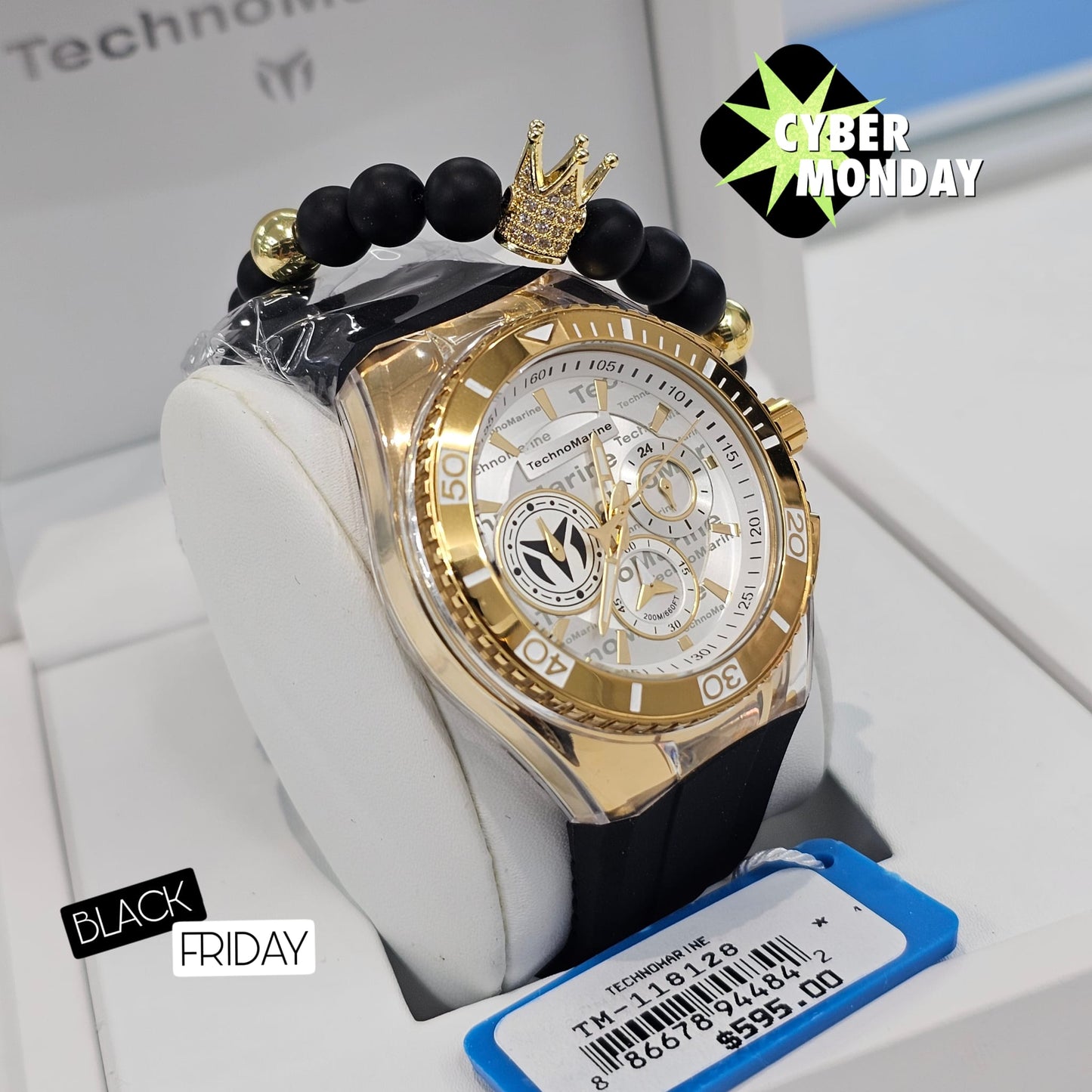 Technomarine Men's Cruise California Men's Watch w/ Metal, &amp; Oyster Dial