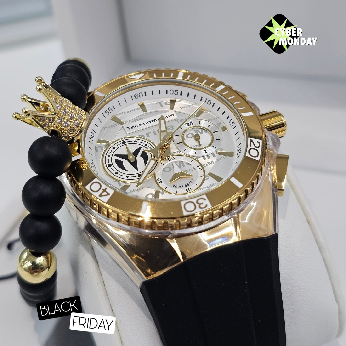 Technomarine Men's Cruise California Men's Watch w/ Metal, &amp; Oyster Dial