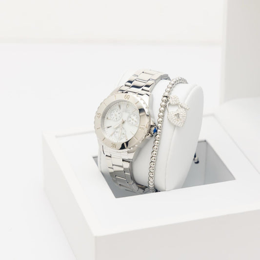 🎁 Invicta Angel Women's Watch - 38mm, Steel Incluye Pulsera Gratis (Discount)