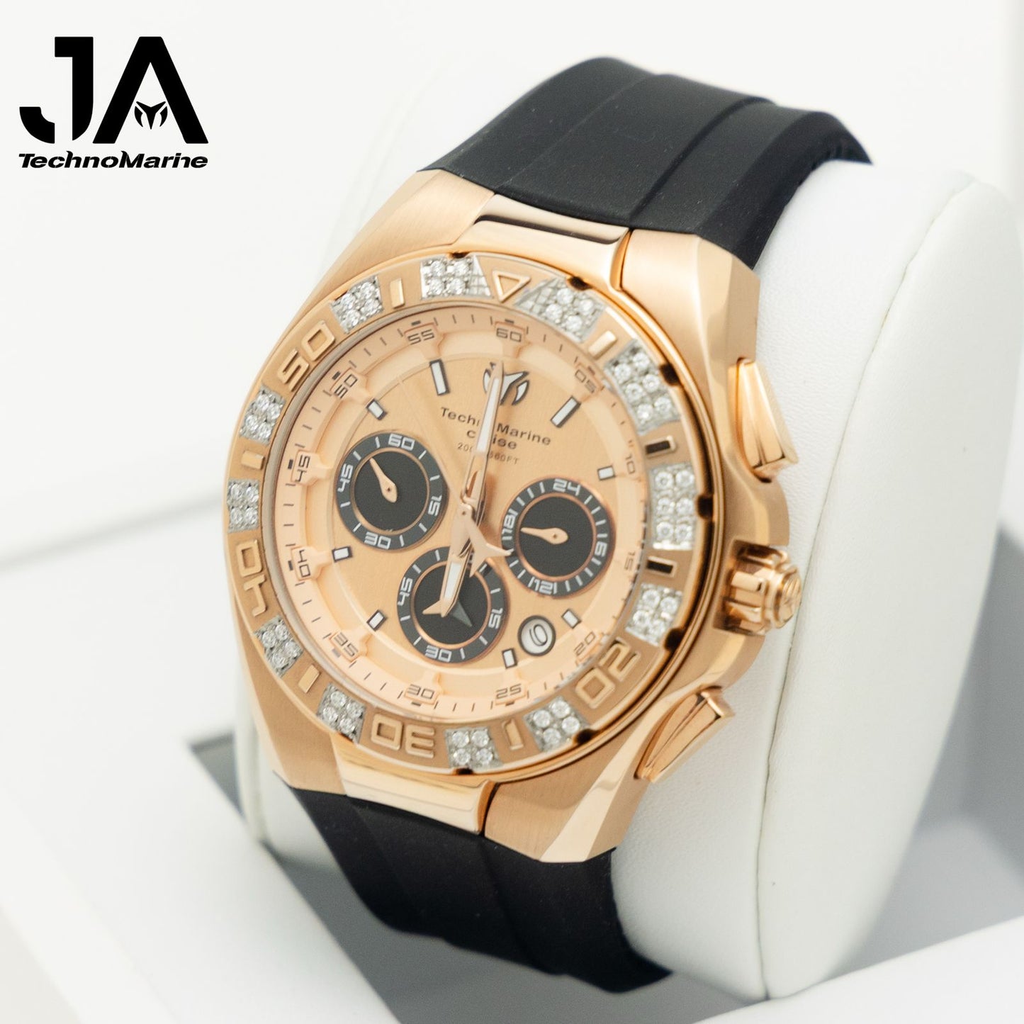 Technomarine Vvs moissanite Custom Cruise Men's Quartz Watch - 45mm Modelo 52