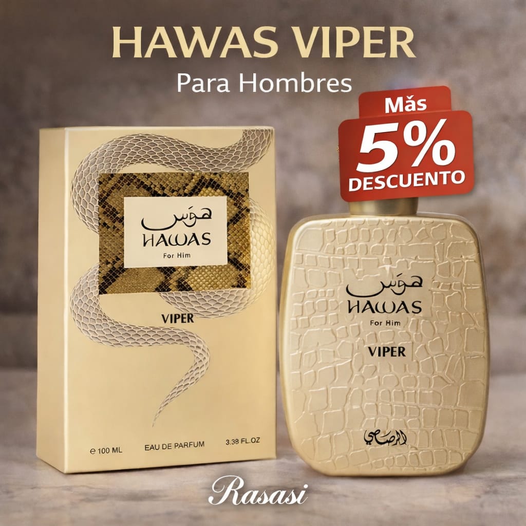 Hawas Viper Rasasi for men 3.4 oz