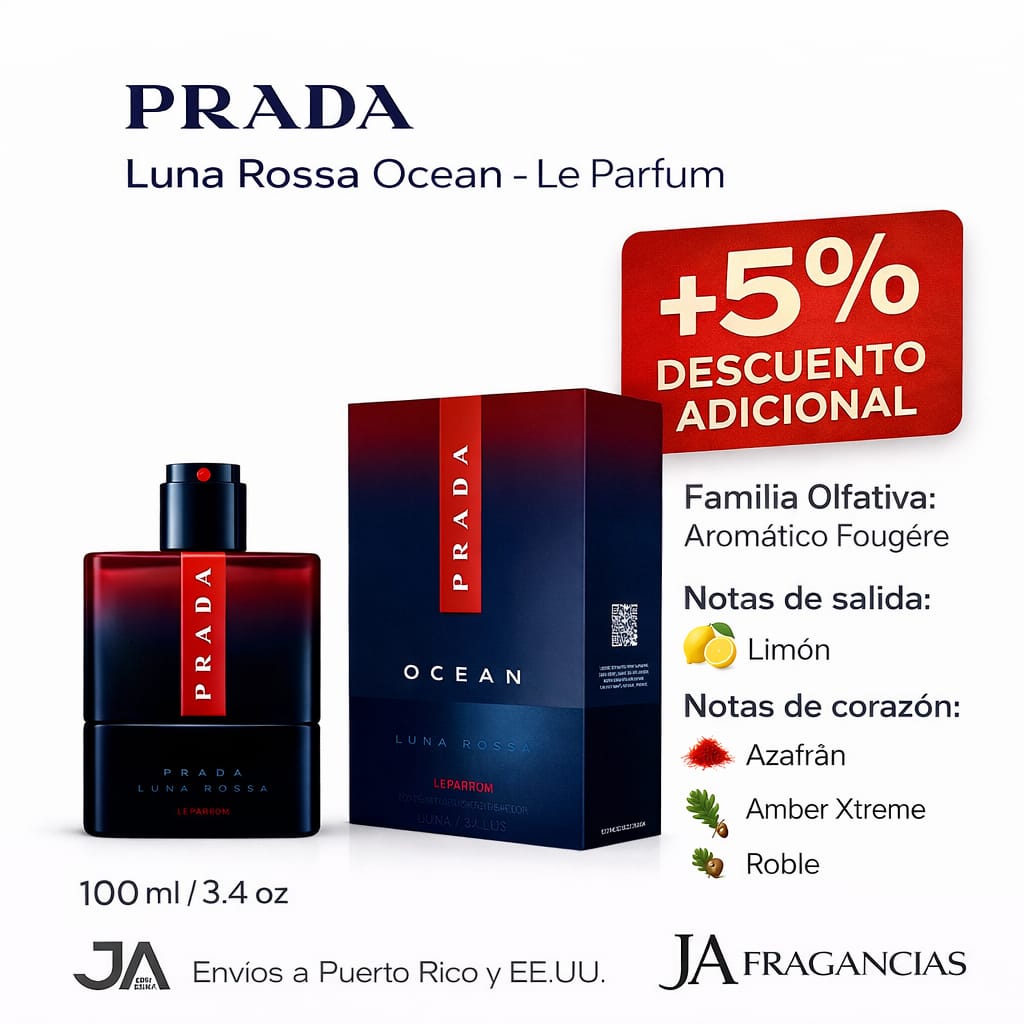 Prada for men Luna Rossa Ocean Le Parfum