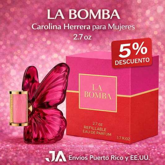 LA BOMBA CAROLINA HERRERA 2.7 OZ