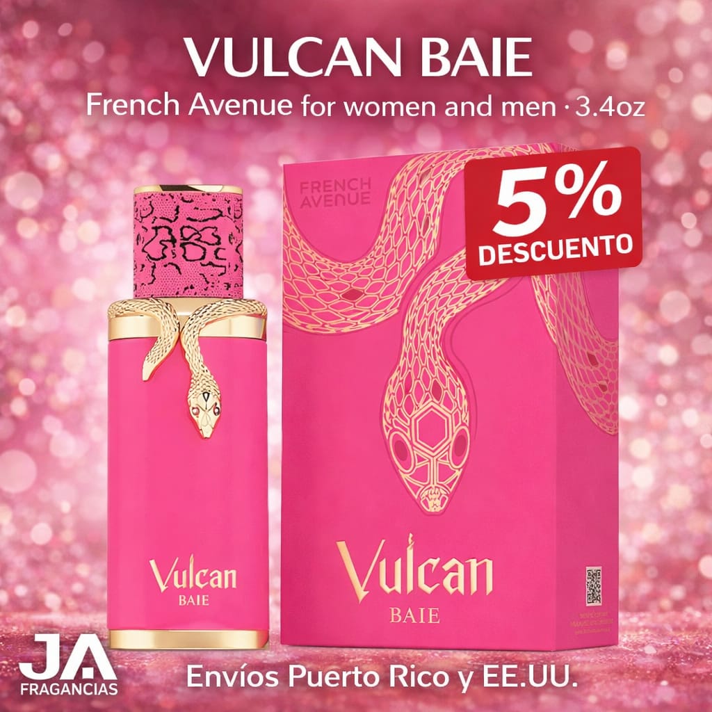 Vulcan Baie French Avenue for women and men 3,4