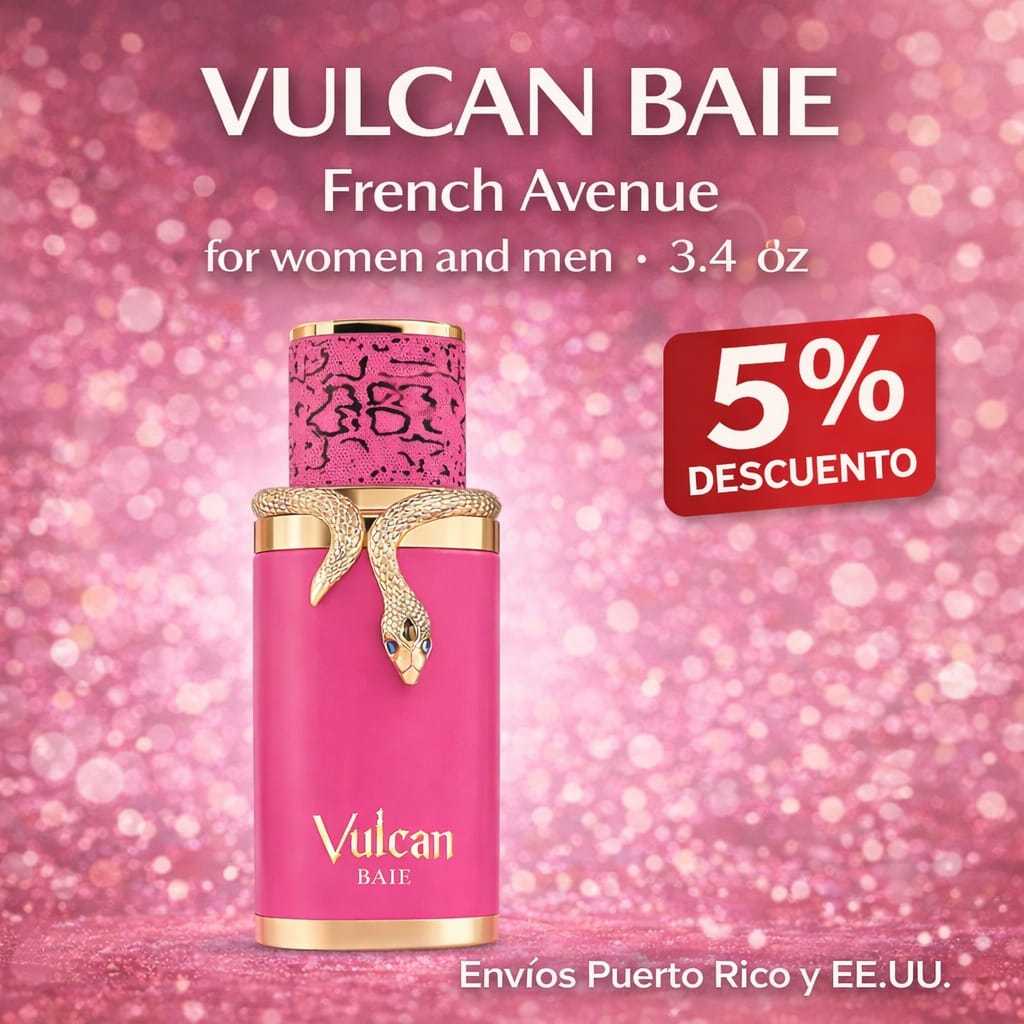 Vulcan Baie French Avenue for women and men 3,4