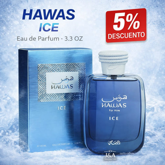 Hawas Ice Rasasi for men 3.3oz