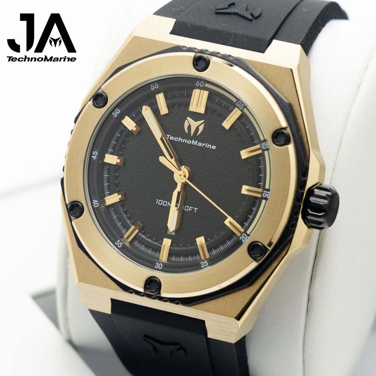 TechnoMarine Coral Legacy Sport Men's Watch  45mm, Black , Pulsera Gratis