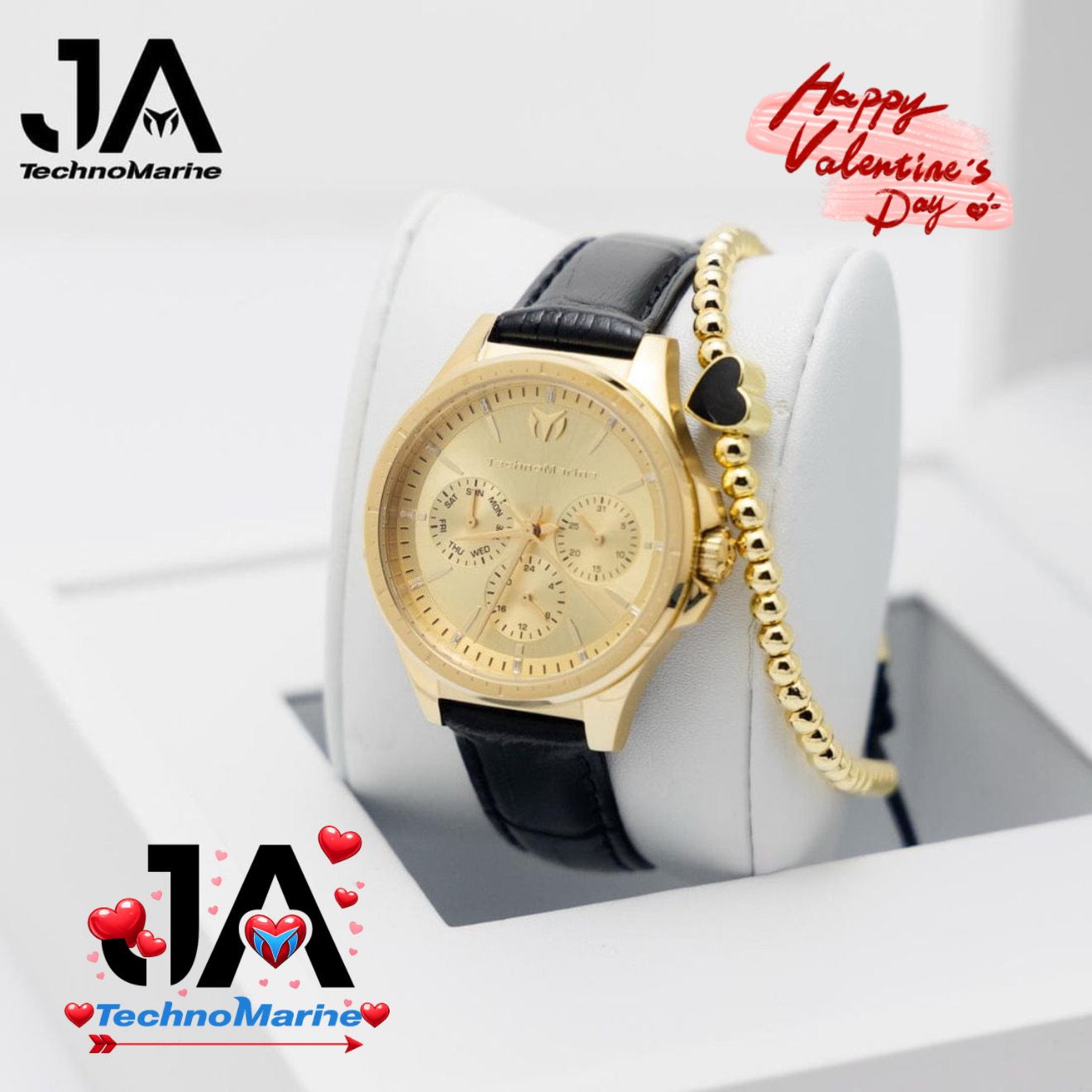 TechnoMarine MoonSun Women's Watch - 36mm, Black