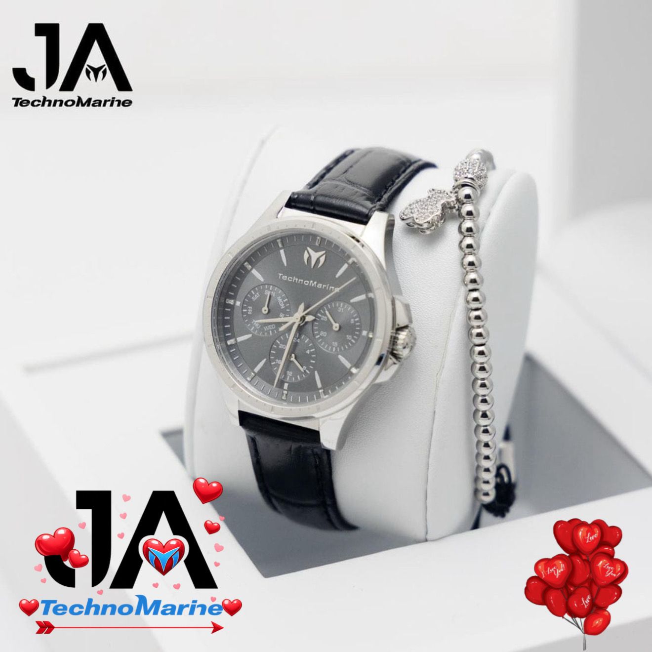 TechnoMarine MoonSun Women's Watch - 36mm, Black