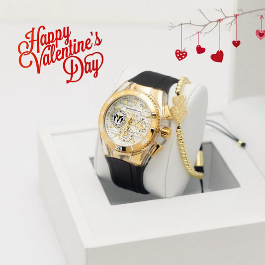 TechnoMarine Cruise California Women's Watch w/ Metal, Mother of Pearl & Oyster Dial - 40.57mm, White