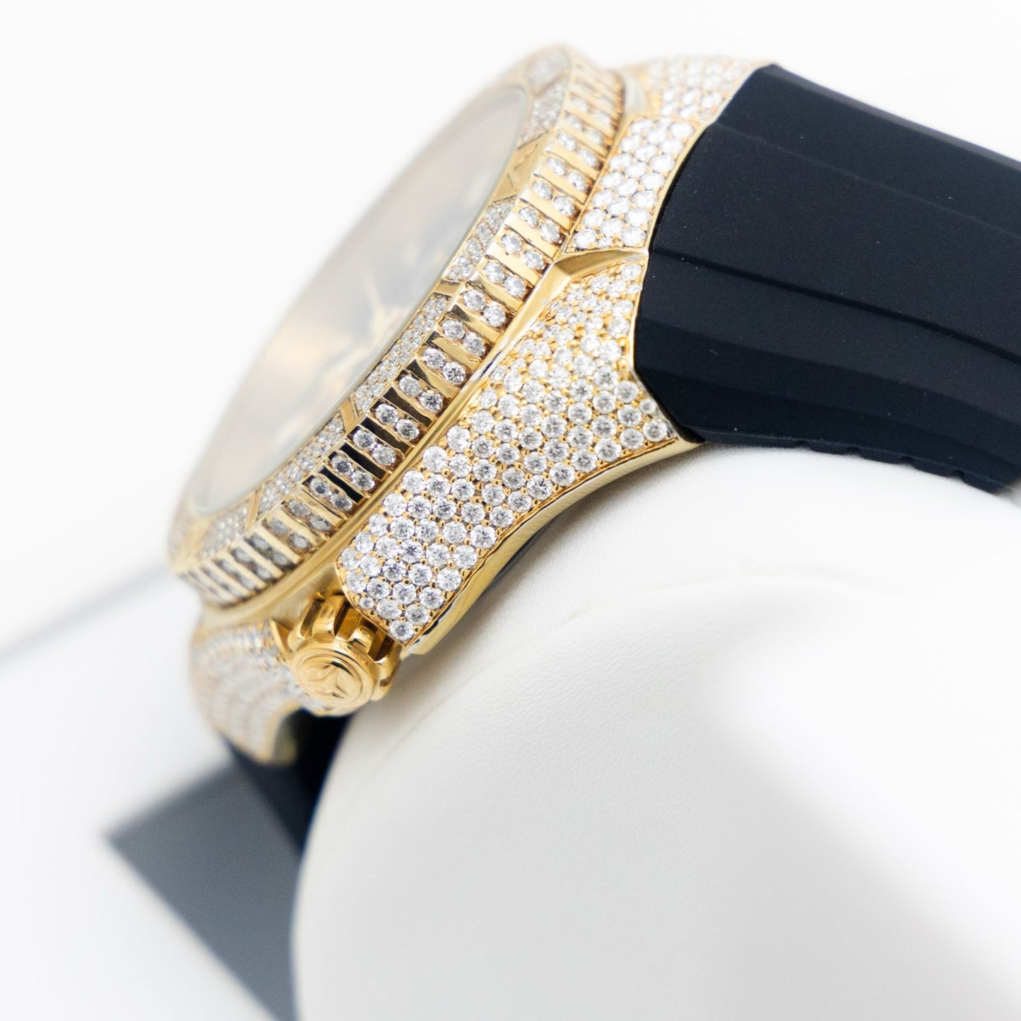 TechnoMarine Custom Vvs Moissanite Cruise California Men's Watch - 45mm, Black