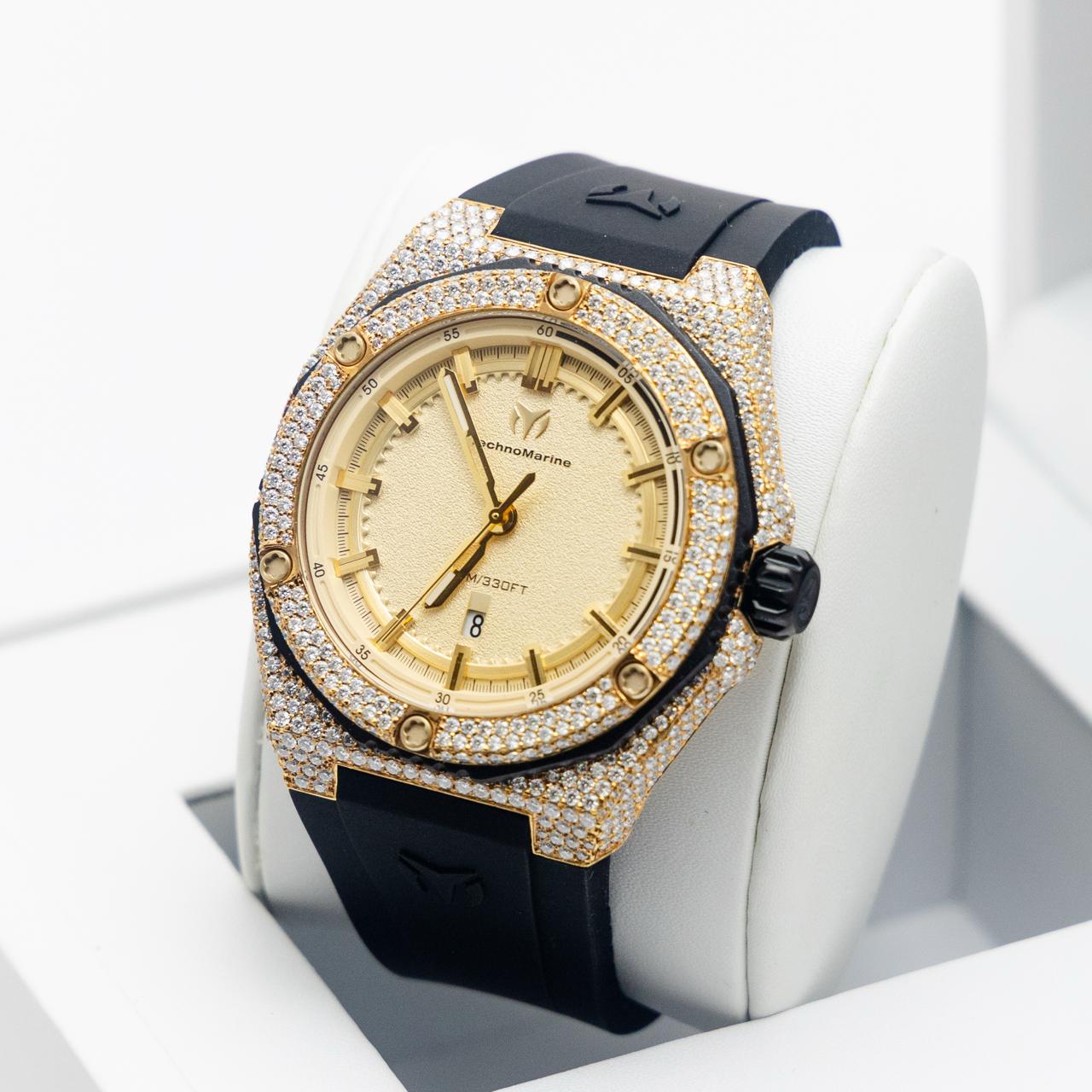 TechnoMarine Coral Legacy 45mm VVS1 Moissanite (Hombre)