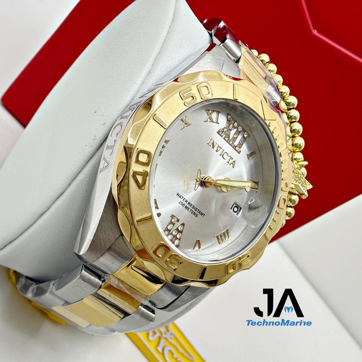 Invicta Pro Diver Women's Watch - 38mm, Steel, Gold