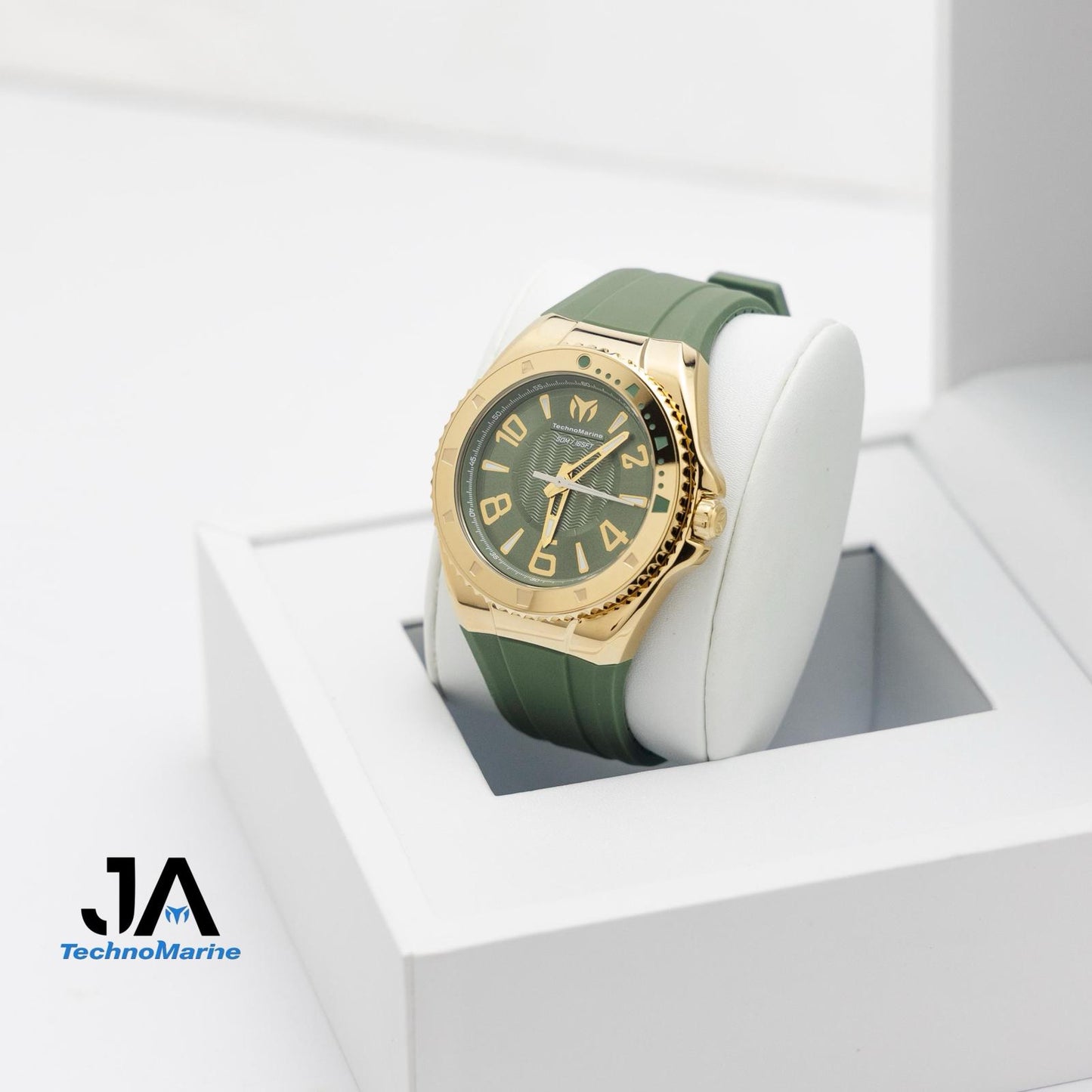 TechnoMarine Lusso Mare Men's Watch - 44mm Green