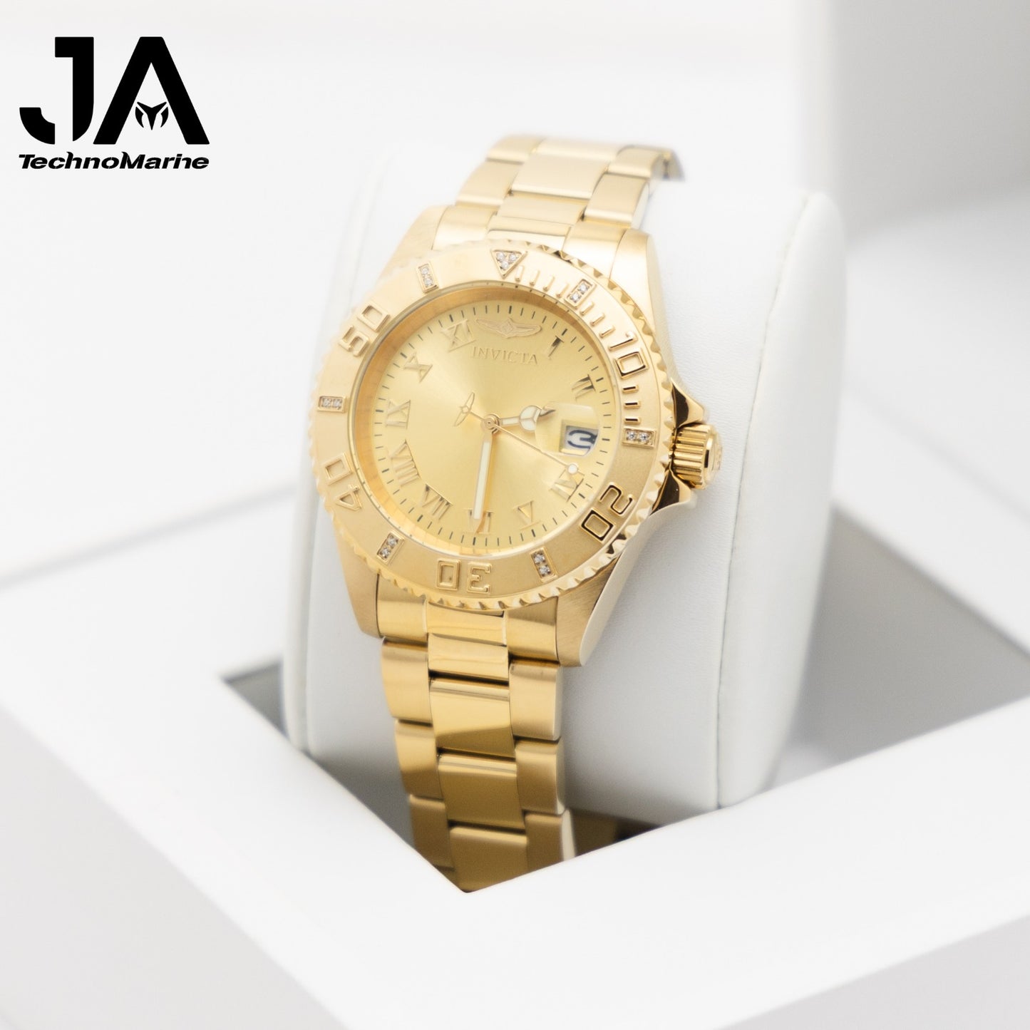 Invicta Pro Diver  Caliber Women Watch - 40mm, Gold