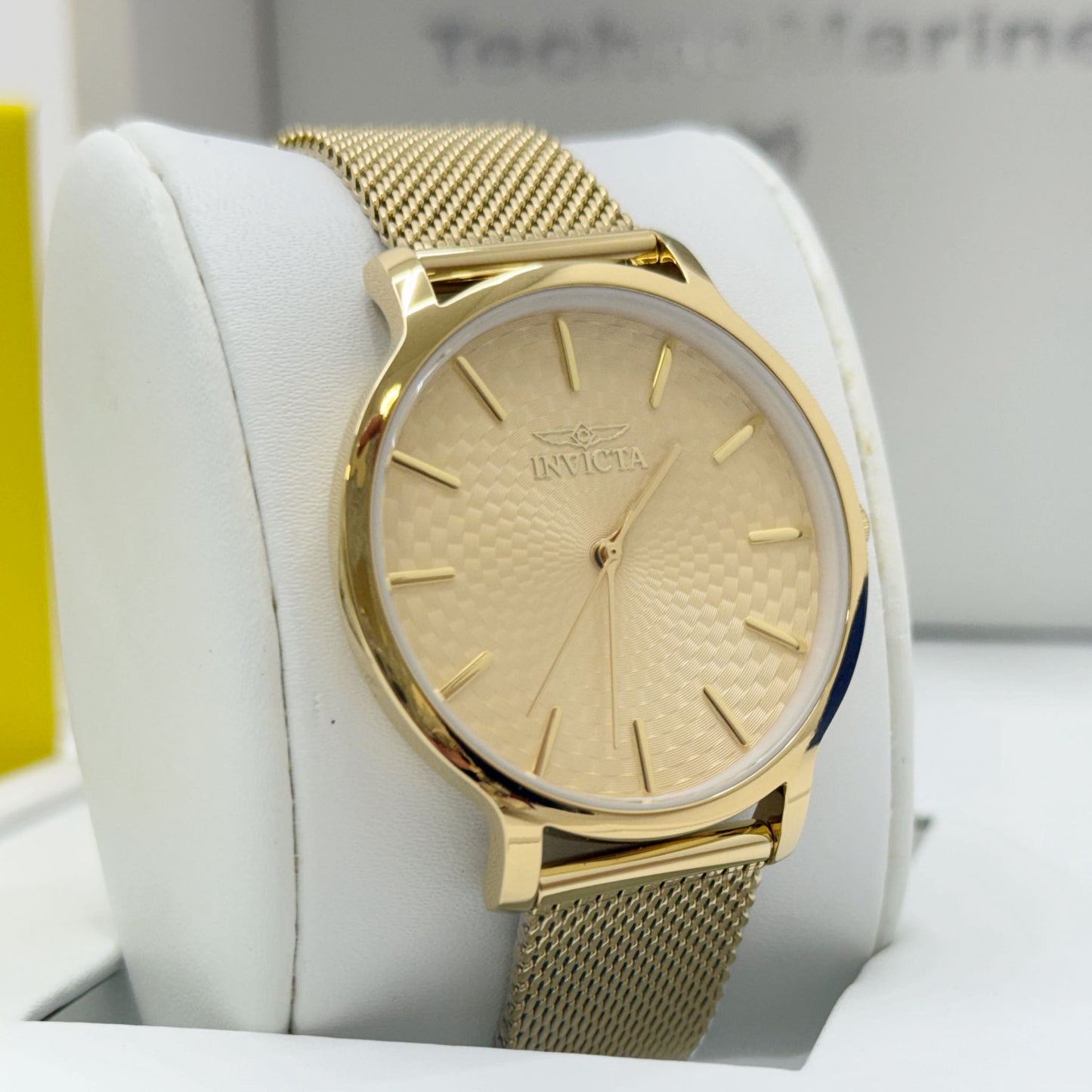Invicta Wildflower Unisex Watch - 38mm, Gold