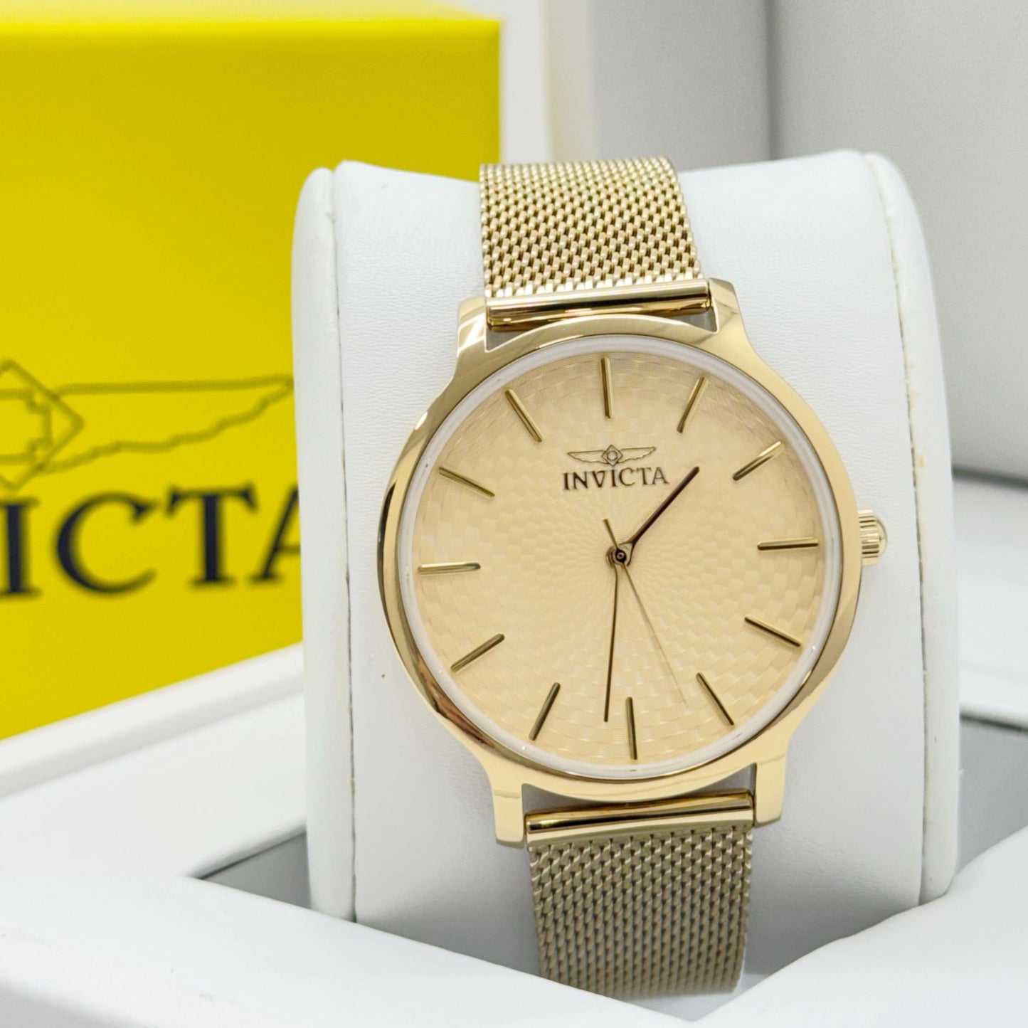 Invicta Wildflower Unisex Watch - 38mm, Gold