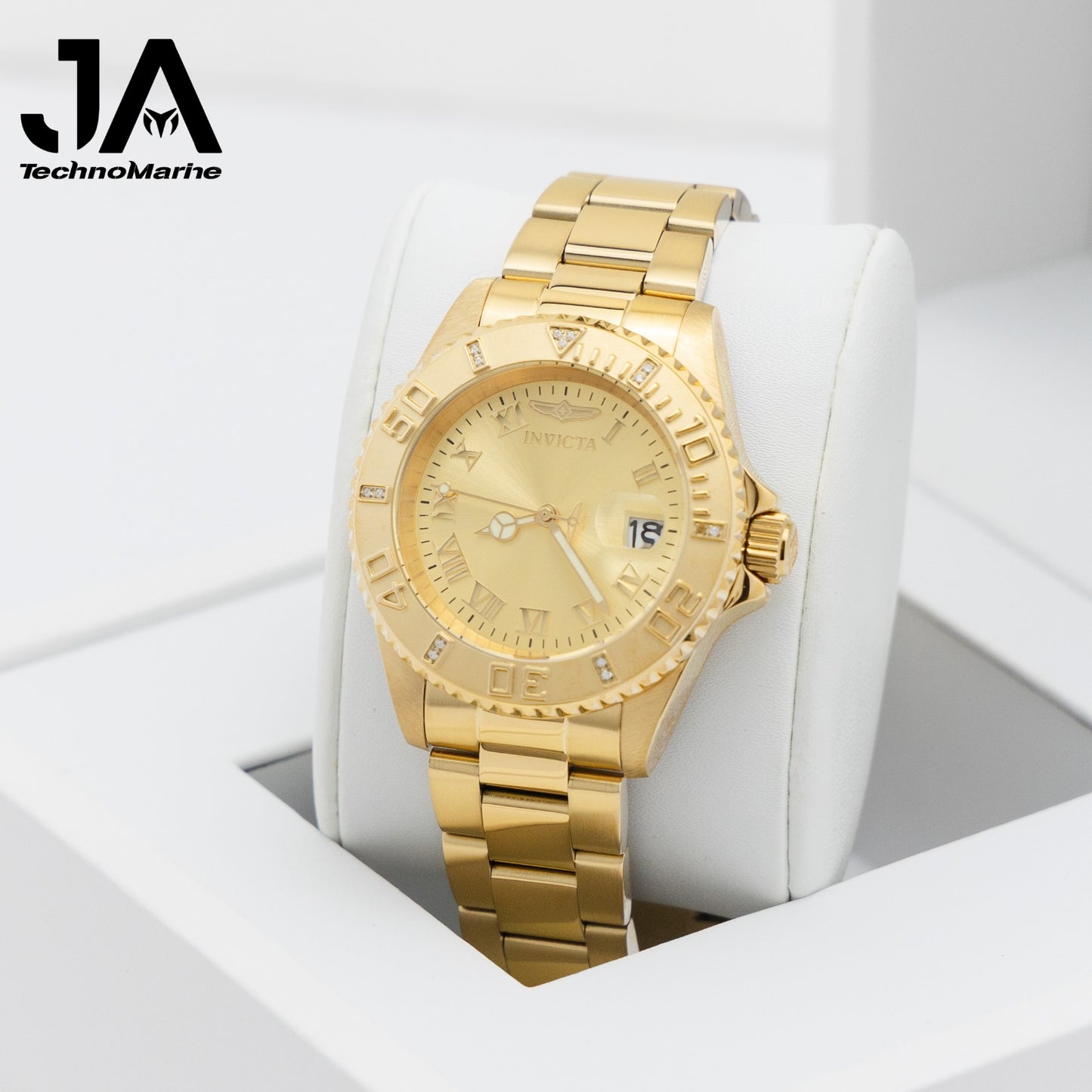 Invicta Pro Diver  Caliber Women Watch - 40mm, Gold