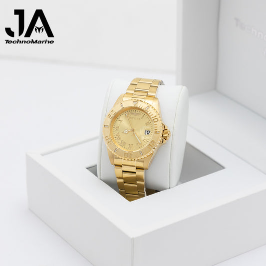 Invicta Pro Diver  Caliber Women Watch - 40mm, Gold