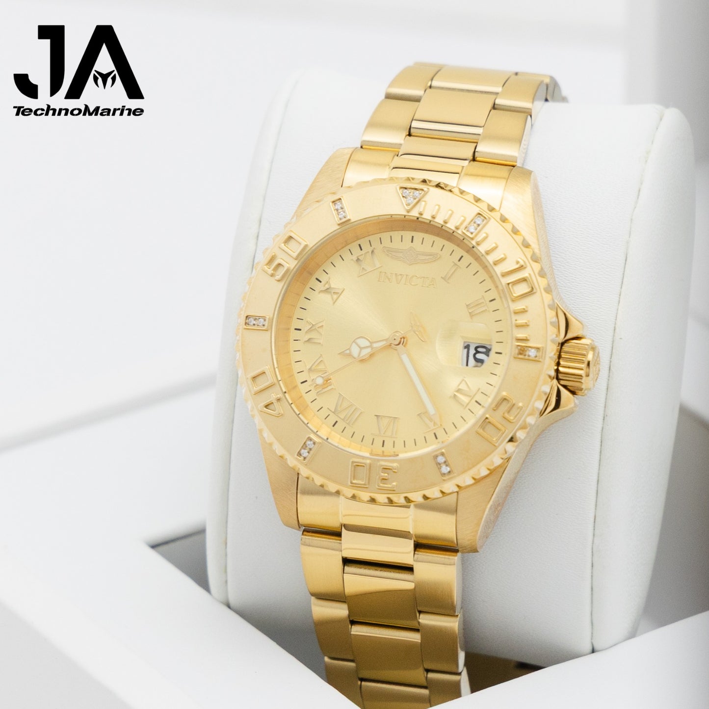 Invicta Pro Diver  Caliber Women Watch - 40mm, Gold