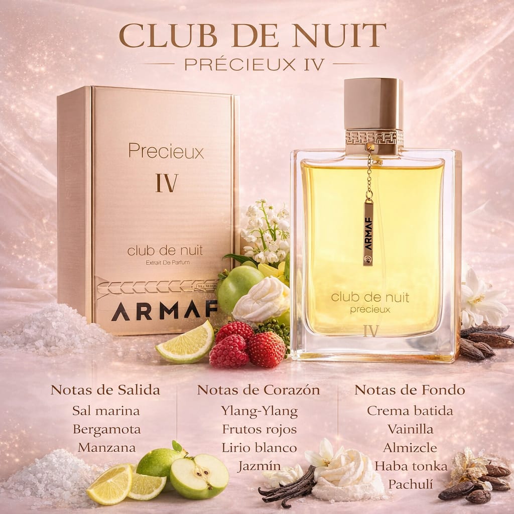 Club de Nuit Precieux IV Armaf for women – J & A Technomarine y