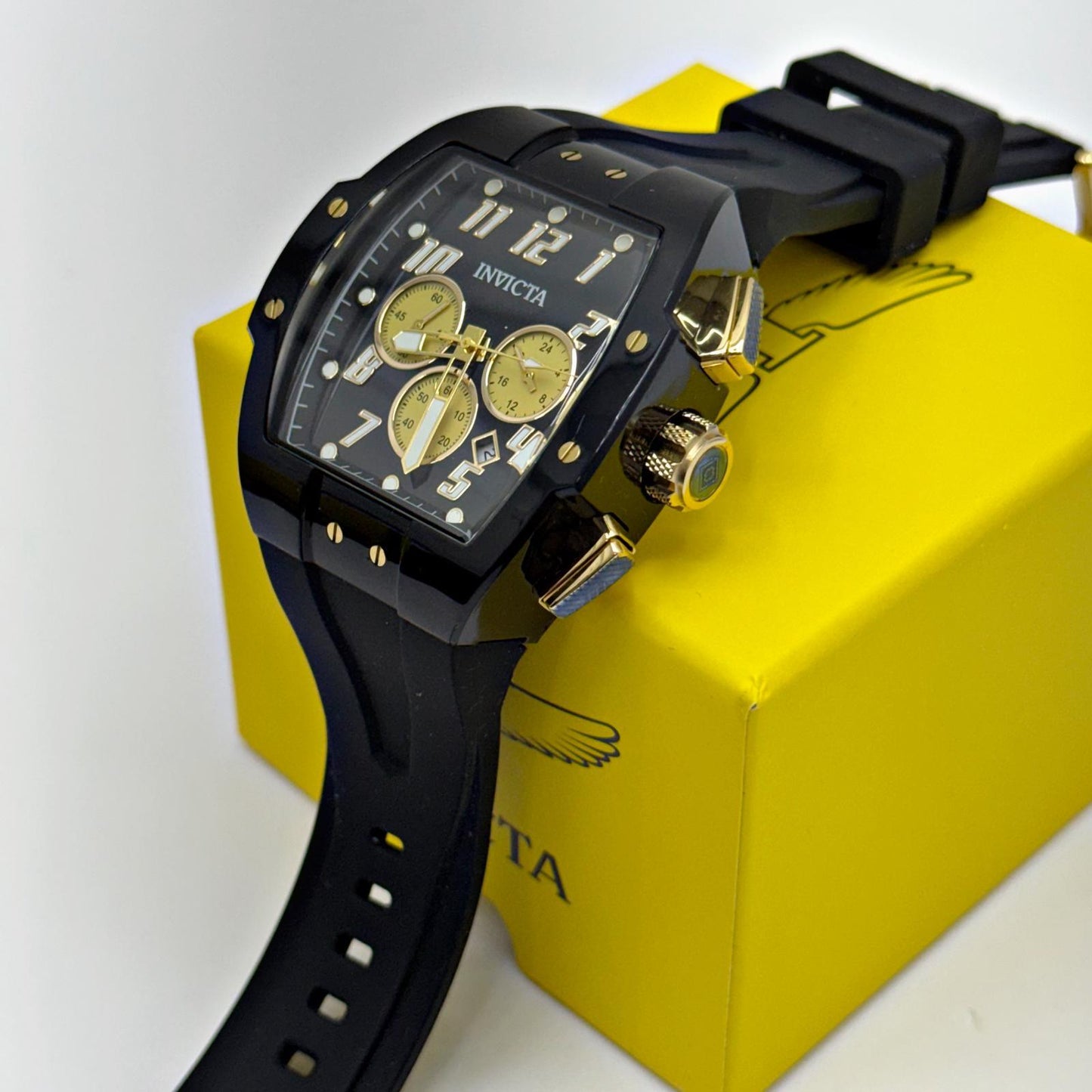 Invicta S1 Rally Vortce Men's Watch - 47mm, Black